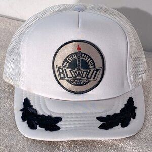 Vintage Great Canadian Blowout Drayton Valley Snap Back Trucker Hat